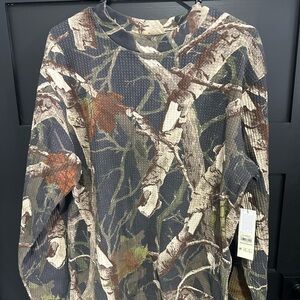 Camouflage Long Sleeve Shirt
